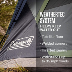 8 Person Dark Room SkyDome Camping Waterproof Dome Tent