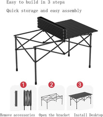 Compact Portable  Folding Camping Table