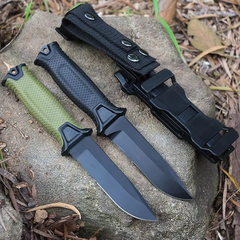 USA-Made Outdoor Survival Knife with K Sheath