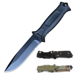 USA-Made Outdoor Survival Knife with K Sheath