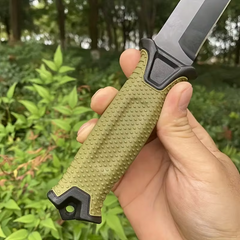 USA-Made Outdoor Survival Knife with K Sheath