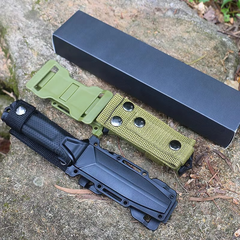 USA-Made Outdoor Survival Knife with K Sheath
