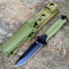 USA-Made Outdoor Survival Knife with K Sheath
