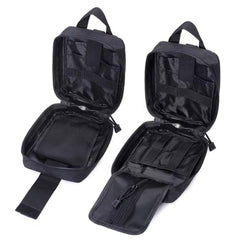 Tactical MOLLE First Aid Pouch, EDC Rip-Away Utility Bag for Outdoor Enthusiasts
