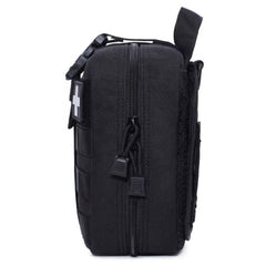 Tactical MOLLE First Aid Pouch, EDC Rip-Away Utility Bag for Outdoor Enthusiasts