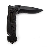 Spring-Assisted Tactical Serrated EDC Folding Knife