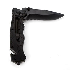 Spring-Assisted Tactical Serrated EDC Folding Knife
