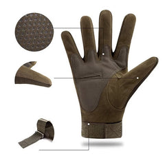 Tactical Gloves Hard-Knuckle Breathable