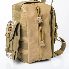 Tactical MOLLE First Aid Pouch, EDC Rip-Away Utility Bag for Outdoor Enthusiasts