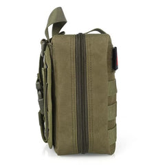 Tactical MOLLE First Aid Pouch, EDC Rip-Away Utility Bag for Outdoor Enthusiasts