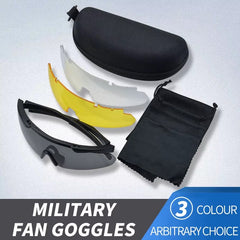 Tactical Sunglass with Interchangeable Lenses