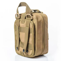Tactical MOLLE First Aid Pouch, EDC Rip-Away Utility Bag for Outdoor Enthusiasts
