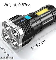 LED rechargeable flashlight