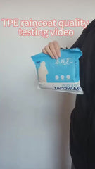 TPE Fabric Reusable Lightweight Raincoat - 100g