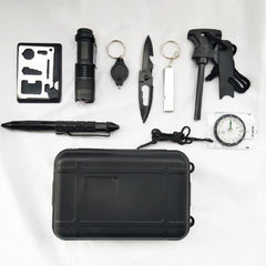 10  Emergency Survival Kit Outdoor Gear for Camping and Hiking