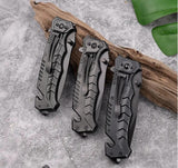 Tactical Folding Knife - Spring Assist Pocket Knife for Outdoor & Survival Use