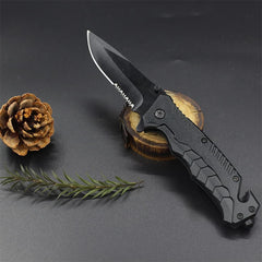 Tactical Serrated EDC Folding Knife