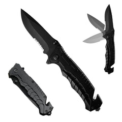 Tactical Serrated EDC Folding Knife